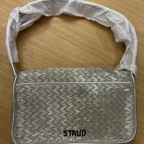 STAUD Tommy bag in Silver - Picture 2 of 4